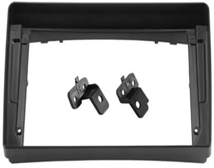 Marco de Radio para Peugeot 407 2001 2002 2003 2004 2005 2006 2007 2008 Kit De Molduras De Bisel De Tablero De DVD Fascia De Radio De Automóvil