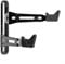 YUANGANG Bike Wall Mount, Bike Rack Wall Hanger Aluminium Alloy Bicycle Storage Holder 40Kg Load Capacity Extendable Hangers