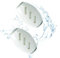 2 Stück Fusselrolle,Reusable lint Roller Waschbarer FusselrolleWiederverwendbarer klebriger Gel Ball Tragbar Fusselroller, für Unterwegs für Kleidung Sofas Haare Staub (Weiß)