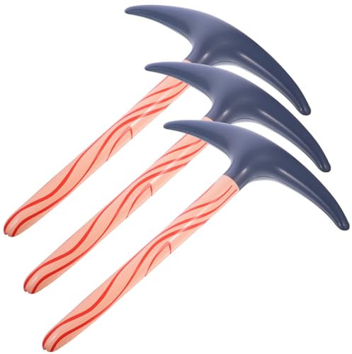 IMIKEYA 3 Stück Aufblasbare Spitzhacke Spielzeug Fasching Spitzhacke Werkzeug gefälschte Hacke Kinder Aufblasbare Spitzhacke Requisit für Partygeschenke