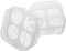 POPETPOP 2pcs Outdoor Egg Storage Box Mattress Protector Switch Fan Cartoon Eggs Fireproof Material Insulation Pad Shockproof Eggs Tool Insulation Pad Shockproof Egg Holder Pp Transparent