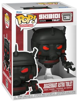 Funko POP! Vinyl: Skibidi Toilet - Juggernaut Astro Toilet | Offizieller Fanartikel und Merch - Vinyl Sammelfigur als Regal Deko - Geschenkidee zum Geburtstag für Fans und Sammler
