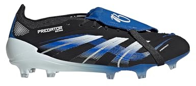 adidas Unisex Predator Elite Ft Fg Jb Black Football, Black, 8 UK