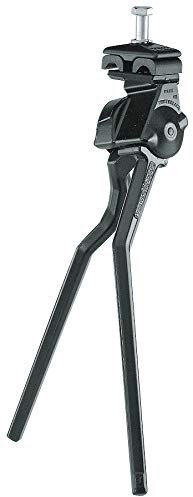 Pletscher Twin Leg Doppelbein-Fahrradständer, 290 mm, Schwarz schwarz schwarz