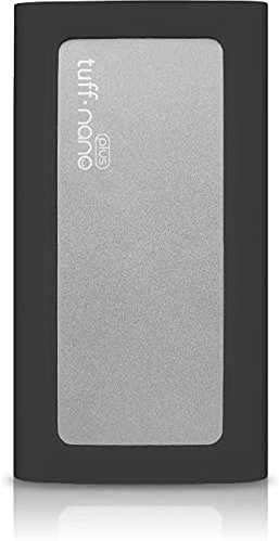 CalDigit Tuff Nano Plus 2TB - Compact Rugged IP67 USB-C 3.2 Gen 2 10Gb/s External NVME SSD, Compatible with Thunderbolt 4 Mac and PC, Up to 1055MB/s (2TB Nano Plus, Charcoal Black)
