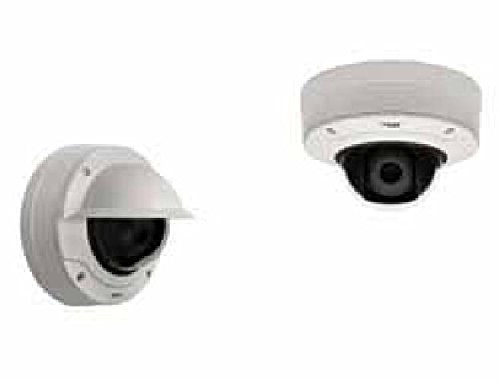 AXIS Q3505-VE 22MM Day/night fixed dome with support for WDR Forensic Capture in an IK10+ vandal-resistant outdoor casing. Varifocal 9-22 mm P-Iris lens with remote zoom