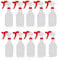 DCS Pack of 10 Plastic Water Spray Bottles for Cleaning 750ml – Hand Trigger Empty Spray Bottles for Gardening and Home Cleaning – Heavy duty Industrial Refillable Mist Spray Bottle (Red)