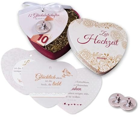 Zur Hochzeit: Herzdose