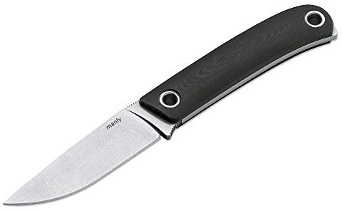 Bxf6ker 02ML001 Plus Unisex – Erwachsene Patriot D2 Black Feststehendes Messer, Schwarz, 21 cm
