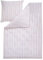 ESTELLA Seersucker Bettwäsche Flores pink 1 Bettbezug 135 x 200 cm + 1 Kissenbezug 80 x 80 cm