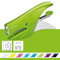 Leitz Cucitrice a Pinza, Capacità 15 fogli, Design Ergonomico in Metallo, Include Punti, Gamma WOW, Verde