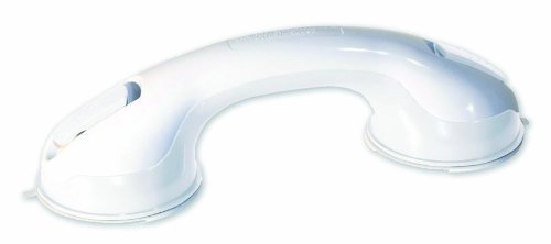 Maniglia mobile per doccia con ventose extra forti, senza fori o viti
