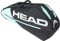HEAD Unisex Tour Team 3r Pro Tennistasche, Schwarz Mint, 3 Racquets EU