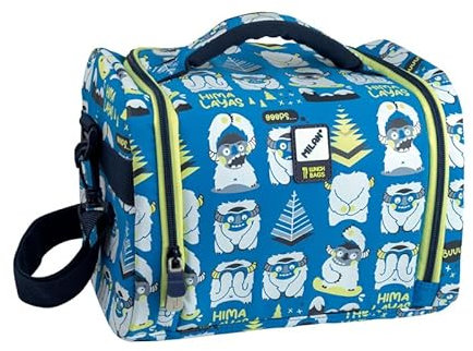 MILAN 08808YTB The Yeti Blue Isothermal food carrier bag (5L), Nylon