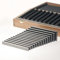 Präzisions-Parallelunterlagen Set (16 Stück) Länge 120 mm Breite 8 mm DIN8168 | Fräsunterlage