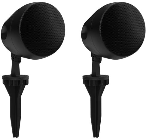 Audibax Ground 4T Altavoces de Exterior 4 Pulgadas 20W RMS (Pareja)