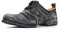 OSSTONE Stivali da Motociclista da Uomo Vintage Setolato Nero Caviglia Camminare Moda Lace-Up Pelle Chukka Stivali Uomo Scarpe Casual OS-6015-1-E-7-R