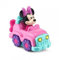 Le 4x4 Magique de Minnie - Voiture Musicale pour Disney Version française - Aventures decouvertes - Set pour tut tut Bolide Rose Fille + 1 Carte