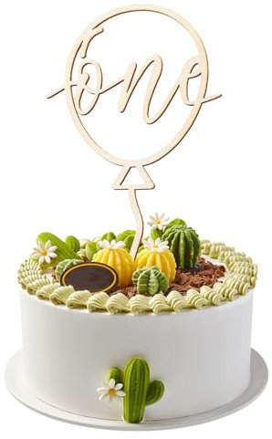 cobee cake topper 1. geburtstag, tortendeko 1. geburtstag deko 1. geburtstag mädchen Cake Topper Geburtstag für Babyparty One Kindergeburtstag 1 Jahr Geburtstag Party Deko Geschenk