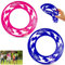 SRV Hub 2Pcs Plastic Super Light Speed Skimmers, Laser Cut Flying Frisbee Throw and Catch Toy, Kids Adults Outdoor Beach Garden Flying Disc Frisbee Ring Size - 22.5cm (Dia)