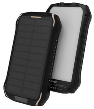 Vinnic SACA Peak Solar Powerbank 20,000mAh voll-LED