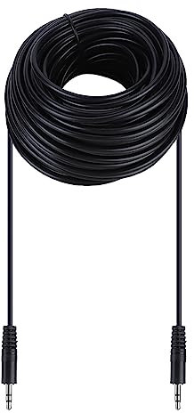 Cables de audio, cable de audio blindado de 3,5 mm para auriculares, teléfonos inteligentes y tabletas de Apple, reproductores de MP3 (10 m/15 m/20 m/30 m)(10 m) (20m)