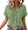 Fashion Sale Damen Umstandsbluse Sommer Damen Longshirt Kurzarm Shirt V Ausschnitt XXL Sommerbluse Leichte Hemden Trachtenbluse Schwarz Weisses Oberteil Shirts Grau Metallic Spitzenbluse Mit