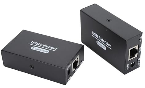 USB Ethernet RJ45 LAN Extender, USB Extender Plug Diffuso -e -Play 5W 480 Mbit/S per PC (Spina europea)