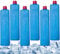 Freezer Blocks For Cooler Bags - 200ml X 6 Reusable Ice Packs For Lunch Box, Air Conditioner Fan Ice Crystal Box | For Travel Beach Fishing Sports Camping BBQ Picnic Hiking