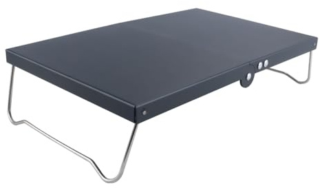 ACOLY Mesa plegable portátil para acampar, mini mesas de centro pequeñas de aluminio con bolsa de transporte, mesa ultraligera para senderismo, picnic, camping y cocina.