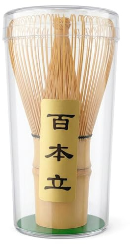 Matcha Whisk 1pk - Chasen Artigianale a 100 Fili per una Schiuma Cremosa