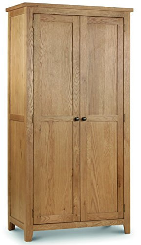 Julian Bowen Marlborough 2 Door Wardrobe, Oak