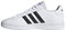 adidas Grand Court Sneaker, Weiß Schwarz Weiß, 40 EU