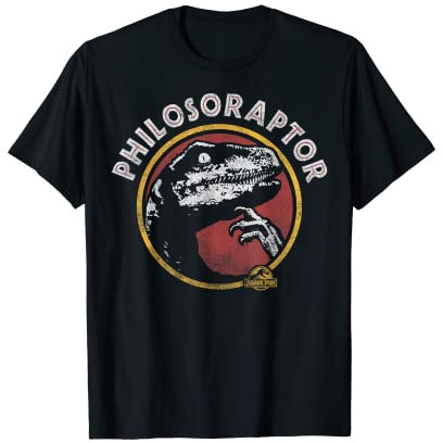 Jurassic Park Philosopher Funny Humor T-Shirt