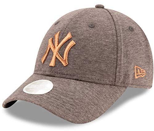 New Era Damen Jersey 9Forty Adjustable Cap NY Yankees Grau Bronze, Size:ONE Size