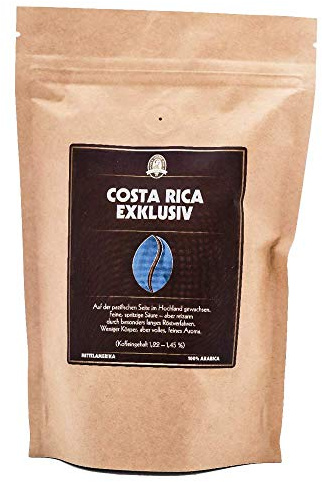 Henry´s Kaffee - Costa Rica Exklusiv 500g - feine, spritzige Säure - samtiger Körper - erlesene Qualität - Handwerklich in Deutschland geröstet - Kaffeebohnen direkt vom Bauern