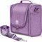BOACAY Trousse de Toilette Grande Capacité Femme, Homme, Enfant, Sac de Voyage Cosmétique à Suspendre, Vanity Souple pour la Douche ou Maquillage