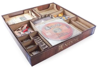 The Game Doctors Brettspiel Organizer kompatibel mit Die Legenden von Andor: Die Bonus-Box