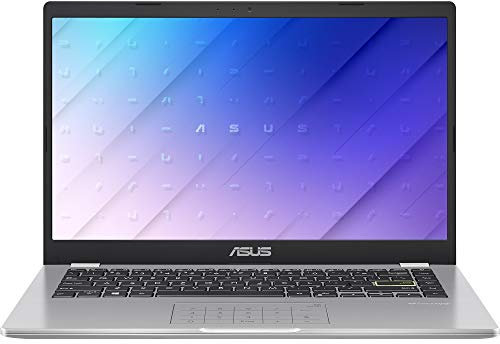 ASUS Laptop E410MA#B098XSYTGC, Notebook con Monitor 14 FHD Anti-Glare Ruotabile 180°, 1.3 kg, Intel Celeron N4020, RAM 4GB, 128GB eMMC, Intel UHD Graphics, Windows 10 Home S, Bianco