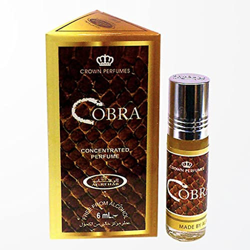 Al-Rehab Cobra Attar 6ml alkoholfrei langanhaltendes Parfüm