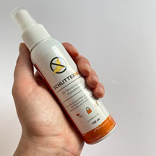 Schlitternix Anti-Rutsch-Spray für Tanzschuhe mit Wildledersohle 100 ml