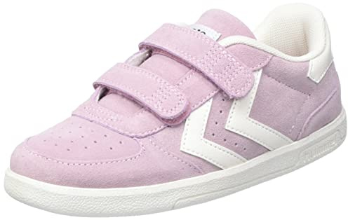 hummel Unisex Children's Victory Suede II Trainers, Zephyr, 2.5 UK Child