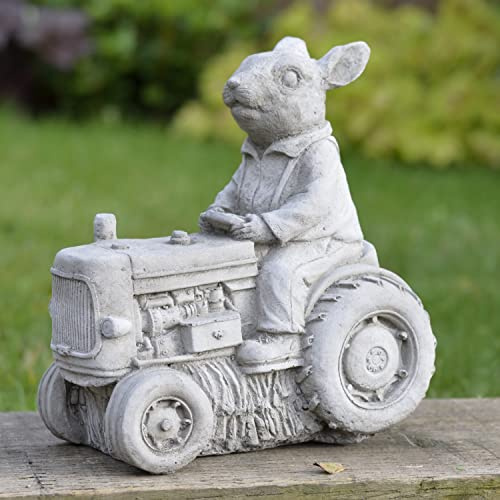 ONEFOLD - Samuel Whiskers Beatrix Potter Garden Statue | Hand Cast Stone Garden Ornament | Home Decor | Gift Idea