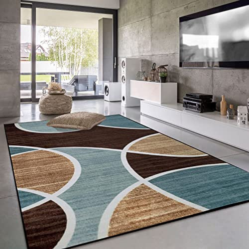 Yoosing Wolle Bettvorleger, Weicher und bequemer, Flauschige Hochflor Teppiche, Pflegeleicht, für Stuhl Sofa Matte und Kinder Spielen - 50x240cm