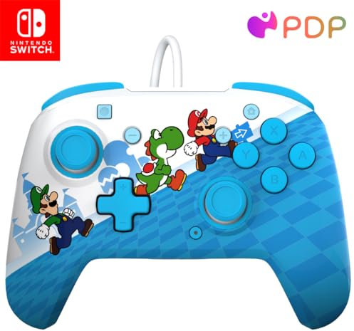 PDP Mando con cable REMATCH Mario Escape Nintendo Switch