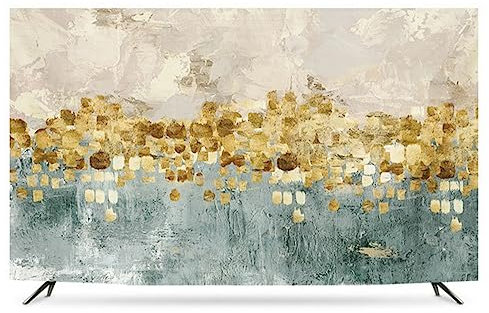 Staubdichte TV-Abdeckung, 32-86inch TV/PC Abdeckung Bildschirmschutz, Tv-Abdeckung Für Den Innenbereich für Flachbildfernseher, Smart-TVs B,65in