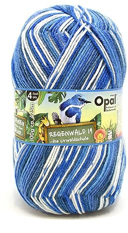 OPAL 4-fach 100g Regenwald 19 - Die Urwaldschule 11333 - kreativer Hausmeister Willibald