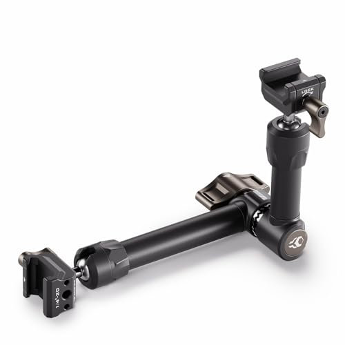 TILTA Pro Articulating Arm, verstellbare Kugelgelenke Magic Arm mit Dual NATO Attachments, Max Load 11lb TA-PAA-B