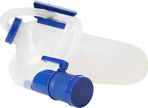 EPASHA Urinflasche for Männer, Campingtoilette, Urinflasche, Urinalflasche for Männer, 3000 ml, Sammler mit 1,6 m Schlauch