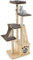 Maxmass Cat Tree, 170cm Tall Kitten Scratching Post with Condo, Platform, Perch, Ladder, Washable Cushions & Toy Balls, Indoor Wooden Kitty Tower for Climbing, Playing, Sleeping